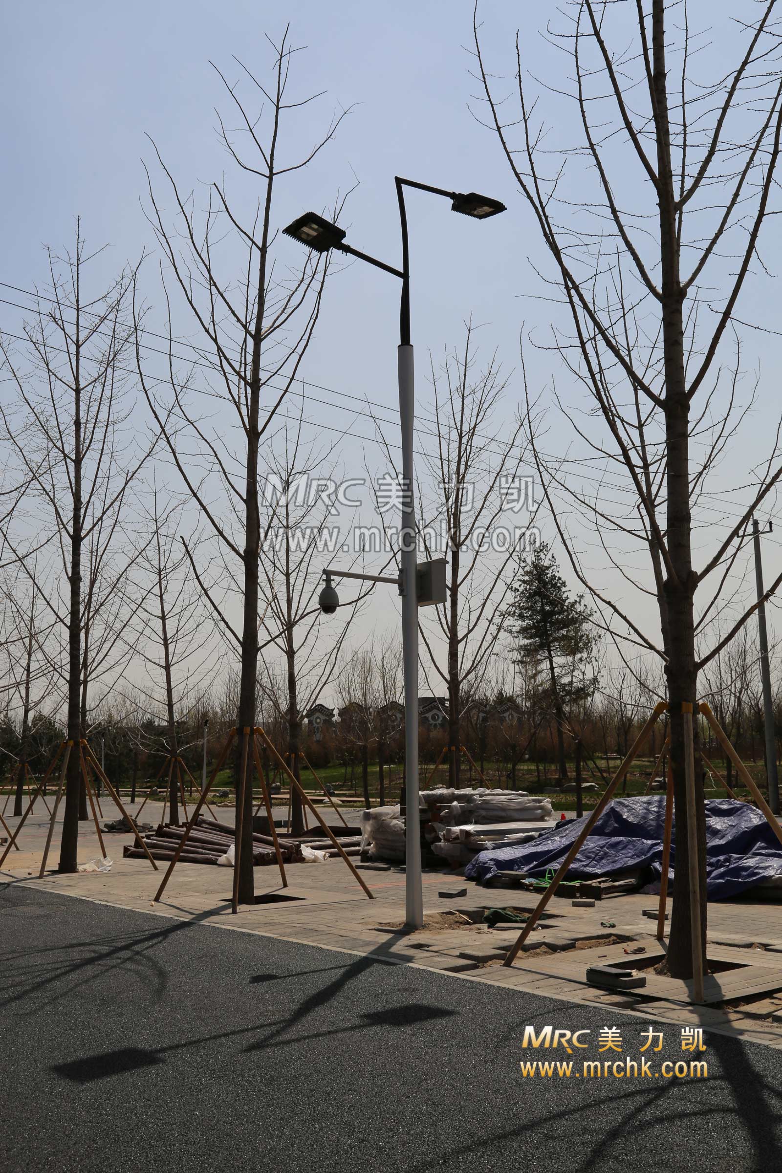 北京园博会公路铝合金灯杆