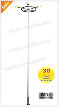 Aluminum lamp poles