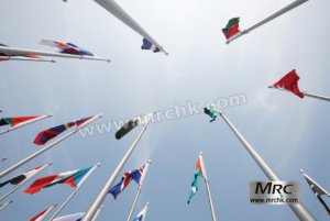 Aluminum flagpole M-Q4