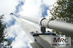 aluminum wall flagpole