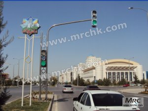 Stainless steel light pole