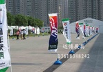 铝合金吊旗杆厂家/批发/供应商插图15 会展道旗 刀旗旗杆 超市门店吊旗杆 挂画架 便携广告架