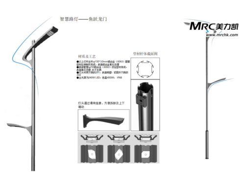 鱼跃龙门智慧路灯缩略图